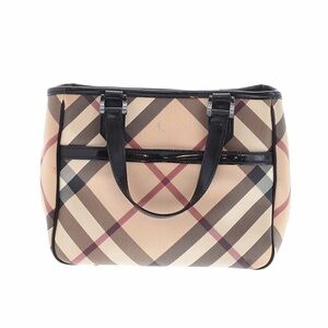 Burberry Small Supernova Check Tote EUC